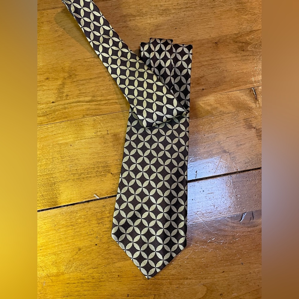 Vintage Shiaparelli Silk Tie Menswear